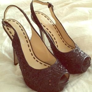 Enzo Angiolini Sparkly Heels